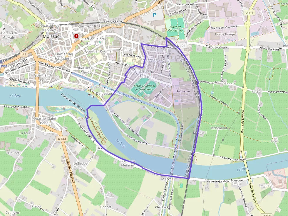 Appartement 56 m² trois pièces à vendre à Moissac