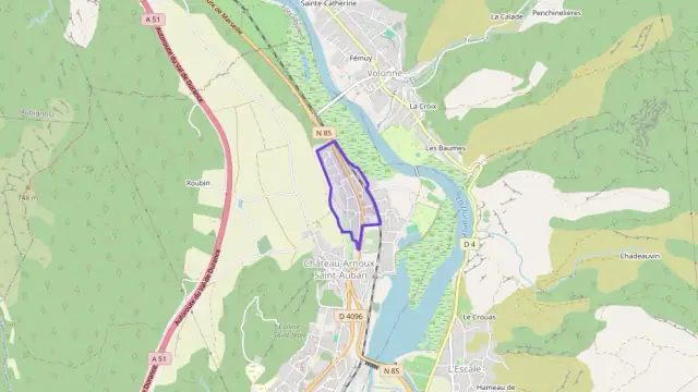 Appartement 109 m² quatre pièces à vendre à Château-Arnoux-Saint-Auban