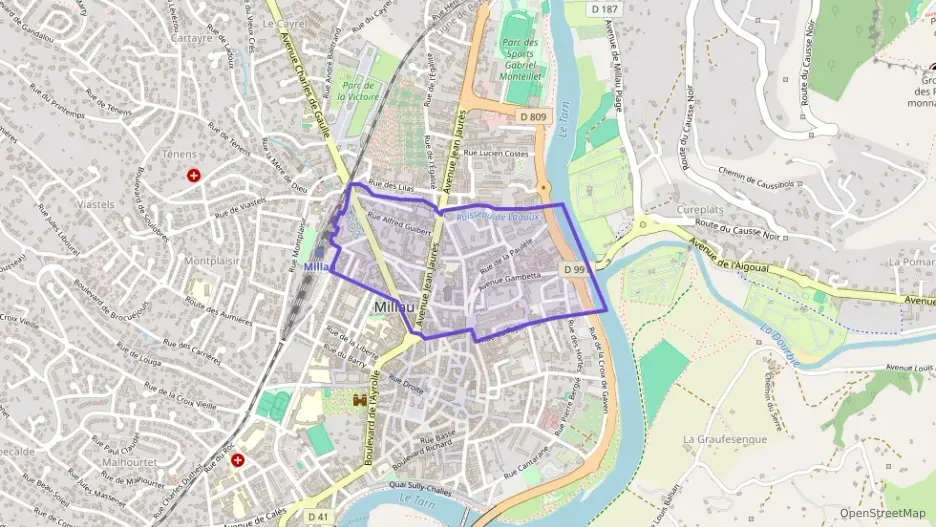 Appartement 35 m² deux pieces à vendre à Millau