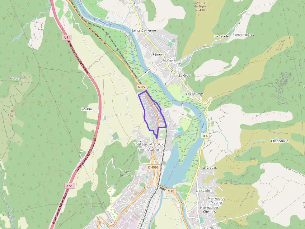 Appartement 89 m² trois pièces à vendre à Château-Arnoux-Saint-Auban