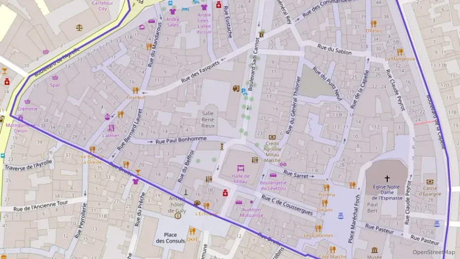 Appartement 56 m² deux pieces à vendre à Millau