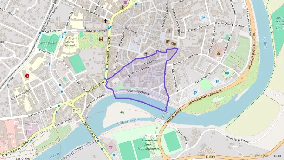 Appartement 49 m² trois pièces à vendre à Millau Appartement 49 m² trois pièces à vendre à Millau