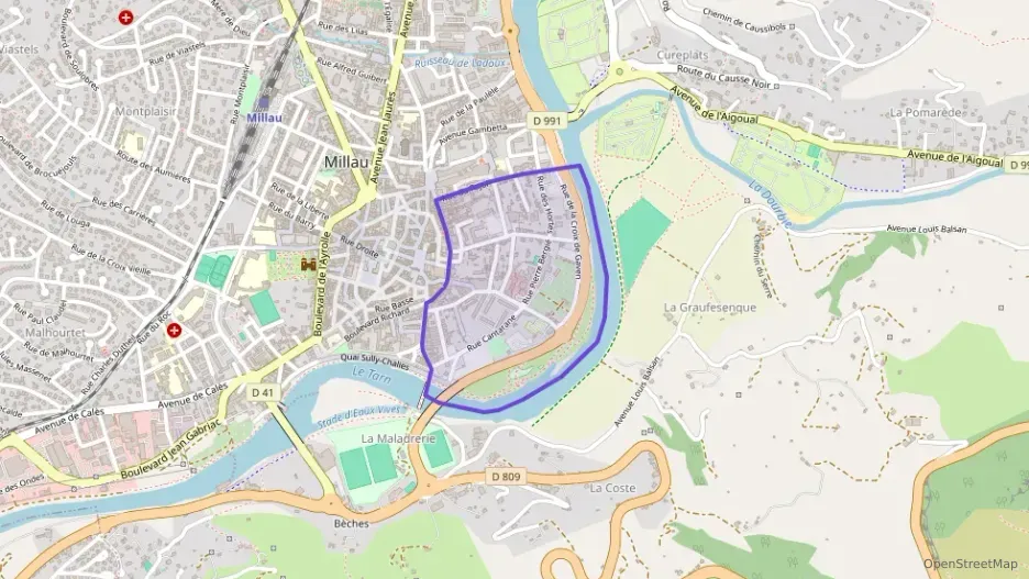 Appartement 50 m² deux pieces à vendre à Millau