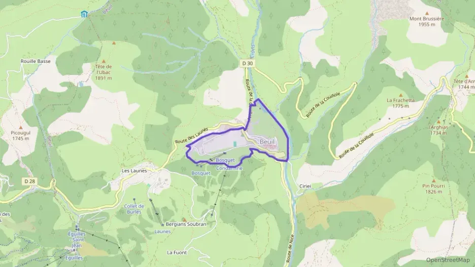 Appartement 64 m² quatre pièces à vendre à Beuil