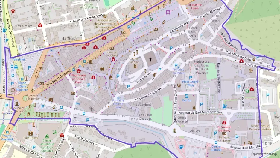 Appartement 51 m² trois pièces à vendre à Digne-les-Bains