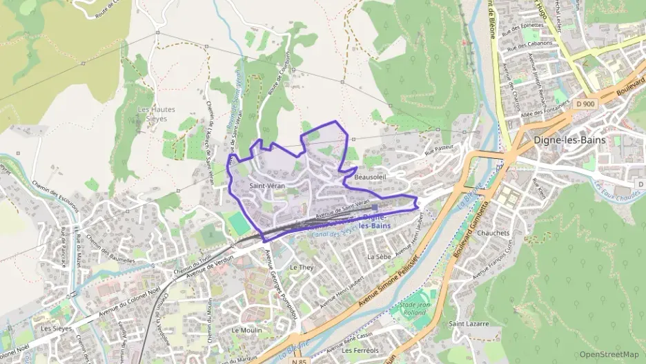 Appartement 90 m² quatre pièces à vendre à Digne-les-Bains