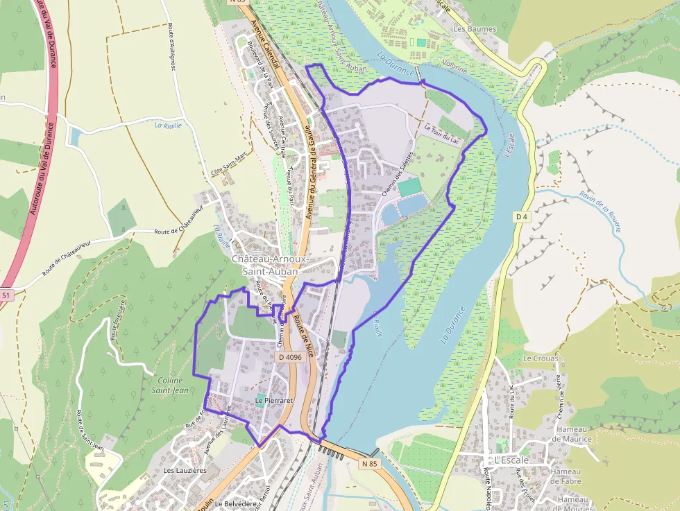 Appartement 102 m² quatre pièces à vendre à Château-Arnoux-Saint-Auban