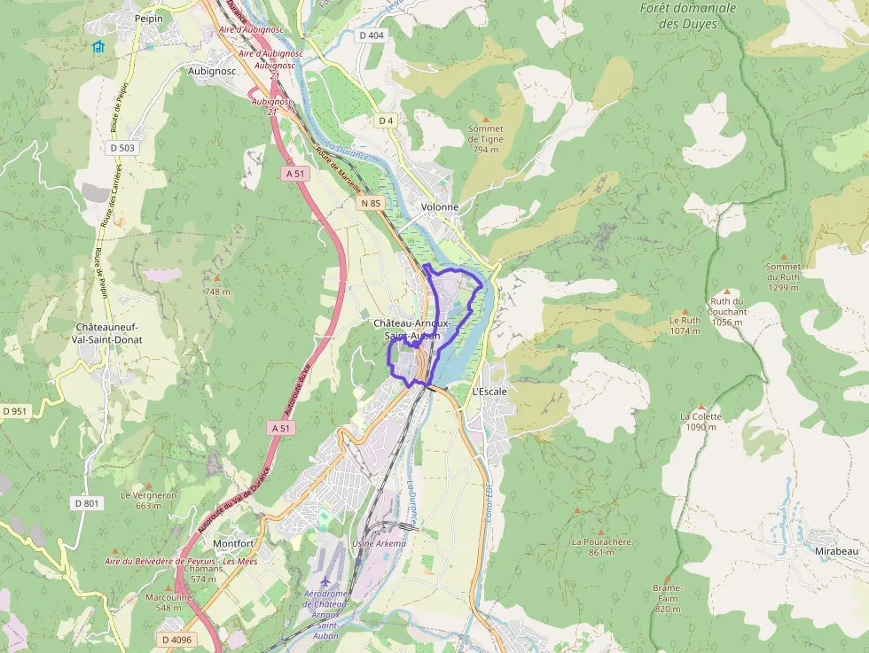 Appartement 102 m² quatre pièces à vendre à Château-Arnoux-Saint-Auban
