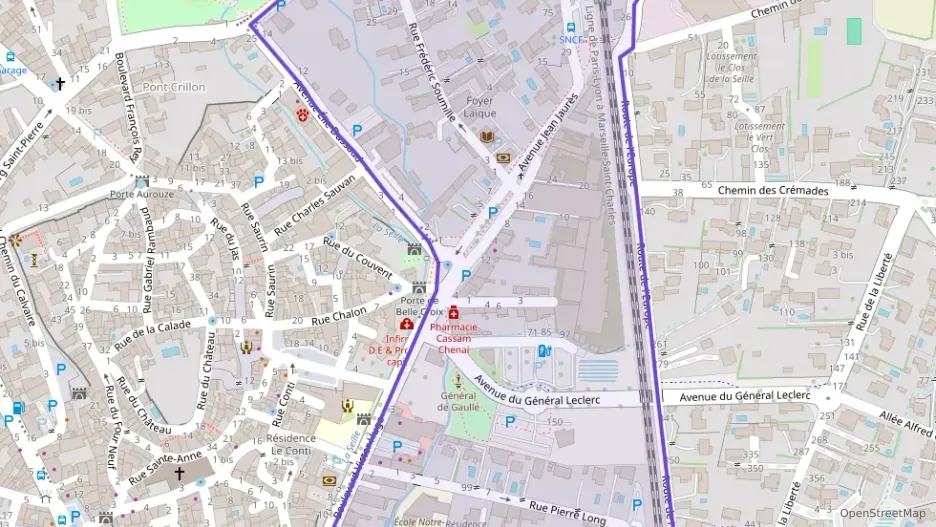 Appartement 55 m² trois pièces à vendre à Courthézon