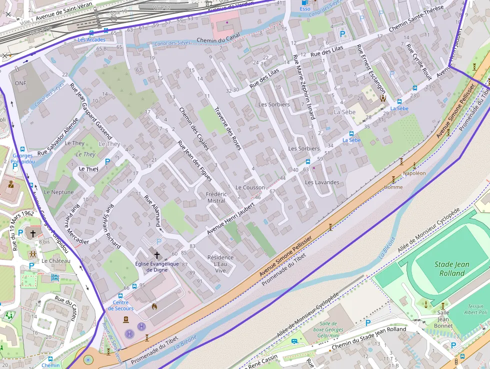 Appartement 60 m² trois pièces à vendre à Digne-les-Bains