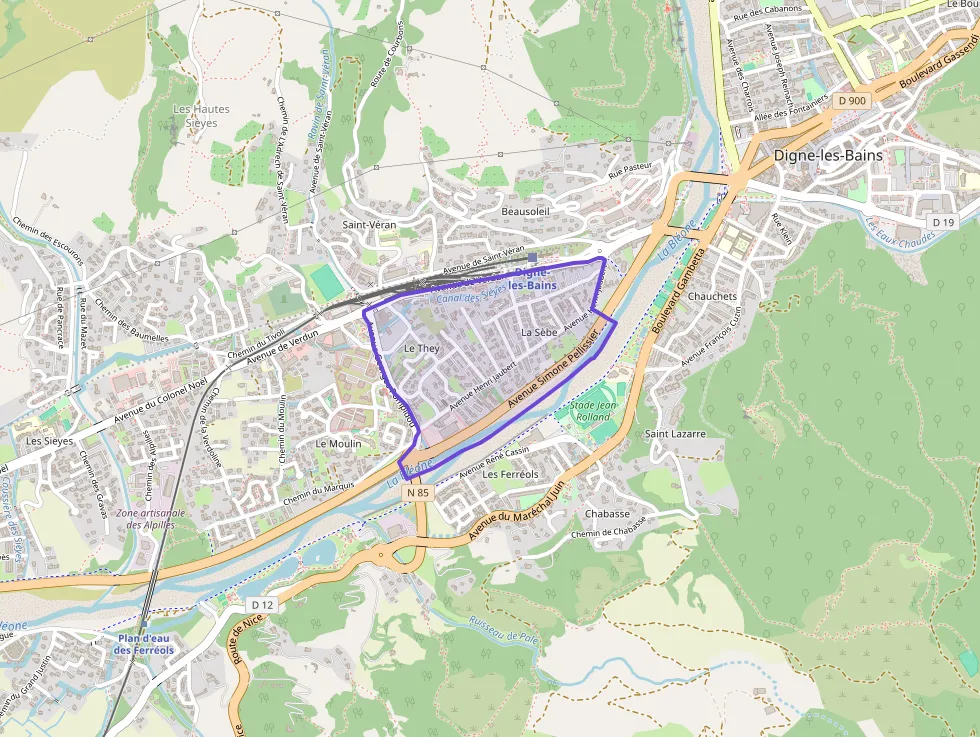 Appartement 60 m² trois pièces à vendre à Digne-les-Bains