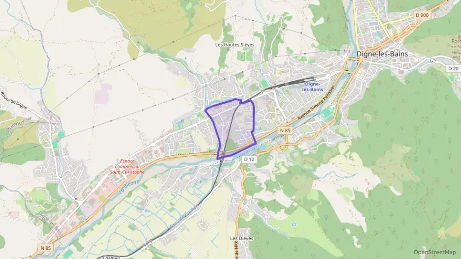 Appartement 45 m² deux pieces à vendre à Digne-les-Bains