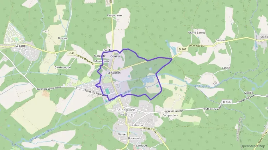 Appartement 104 m² cinq pièces à vendre à Saint-Julien-en-Born Appartement 104 m² cinq pièces à vendre à Saint-Julien-en-Born