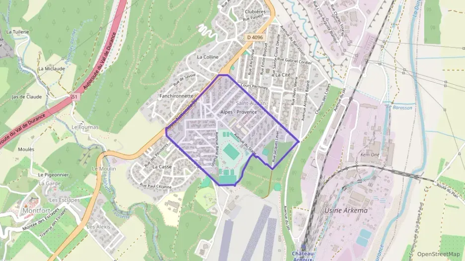 Appartement 61 m² trois pièces à vendre à Château-Arnoux-Saint-Auban Appartement 61 m² trois pièces à vendre à Château-Arnoux-Saint-Auban