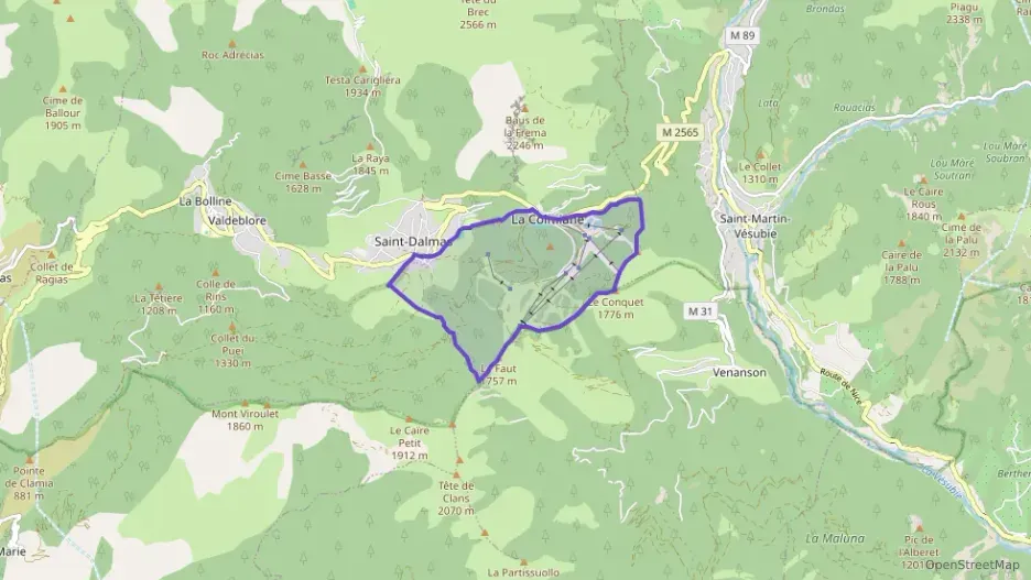 Appartement 56 m² deux pieces à vendre à Valdeblore