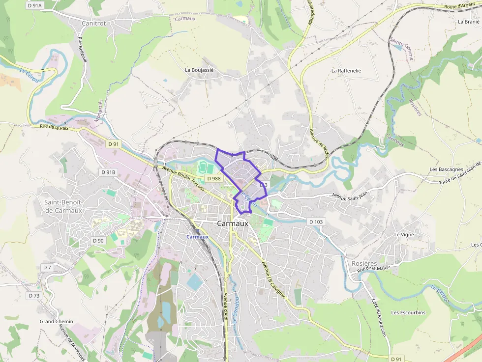 Appartement 52 m² deux pieces à vendre à Carmaux