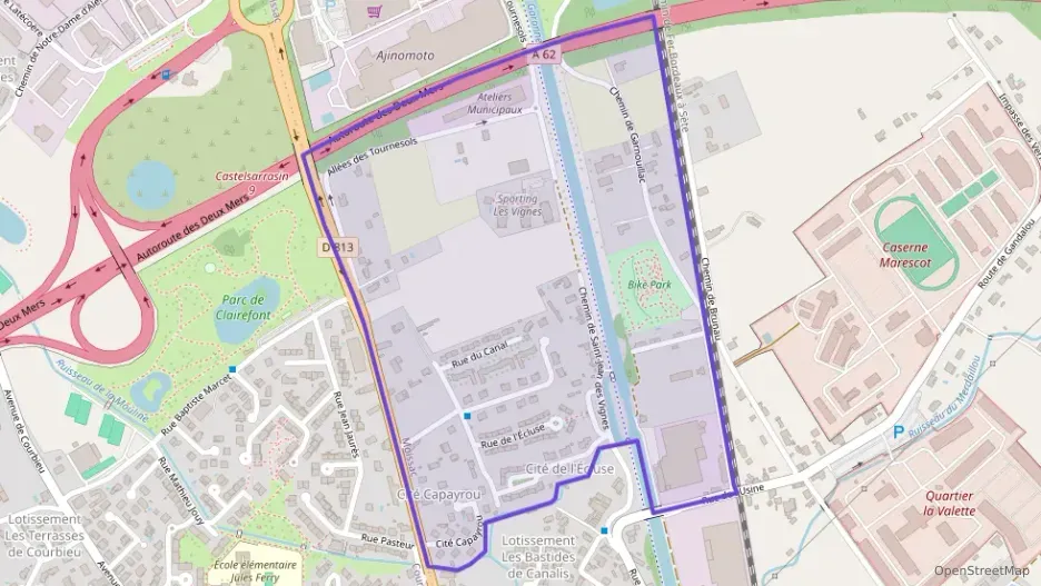 Appartement 55 m² trois pièces à vendre à Castelsarrasin Appartement 55 m² trois pièces à vendre à Castelsarrasin