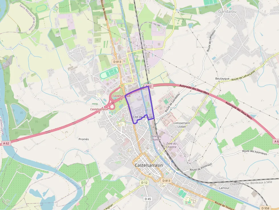 Appartement 55 m² trois pièces à vendre à Castelsarrasin