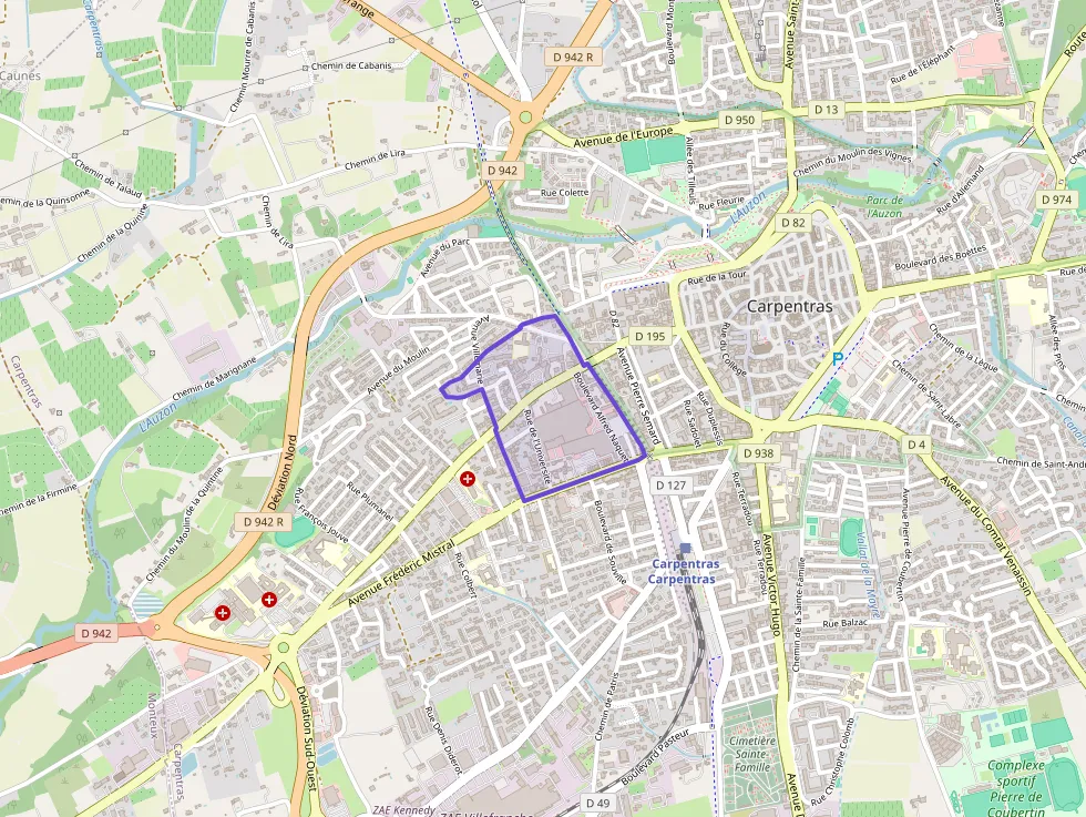 Appartement 72 m² trois pièces à vendre à Carpentras