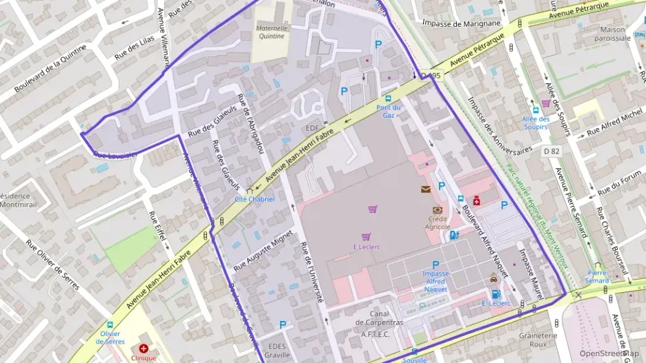 Appartement 82 m² trois pièces à vendre à Carpentras