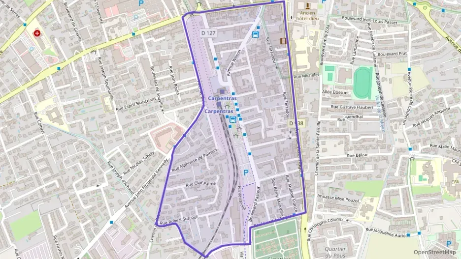 Appartement 75 m² quatre pièces à vendre à Carpentras Appartement 75 m² quatre pièces à vendre à Carpentras