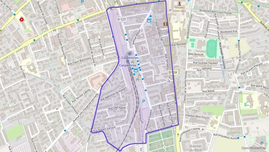 Appartement 75 m² quatre pièces à vendre à Carpentras