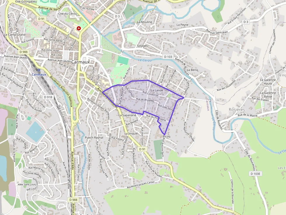 Appartement 78 m² quatre pièces à vendre à Carmaux