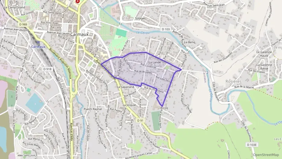 Appartement 78 m² quatre pièces à vendre à Carmaux