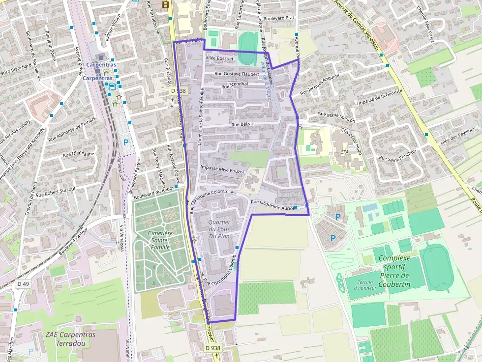 Appartement 70 m² trois pièces à vendre à Carpentras