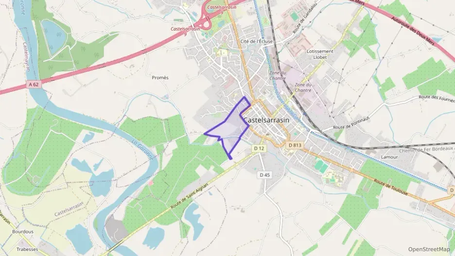 Appartement 60 m² deux pieces à vendre à Castelsarrasin