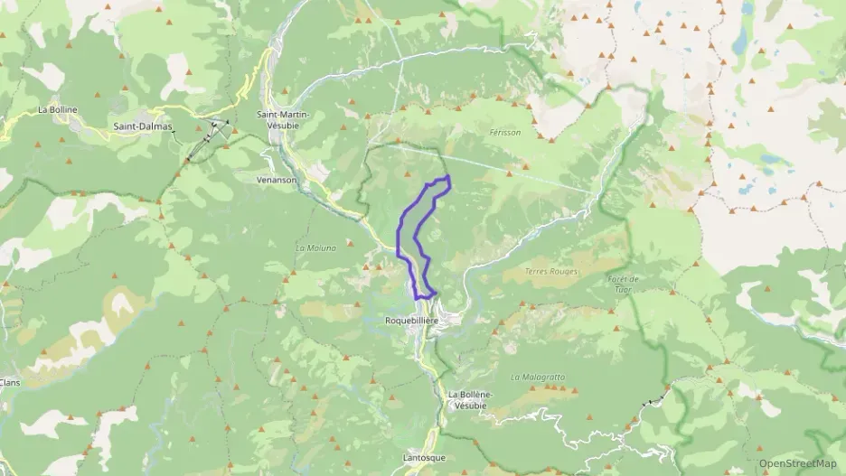 Appartement 25 m² deux pieces à vendre à Roquebillière