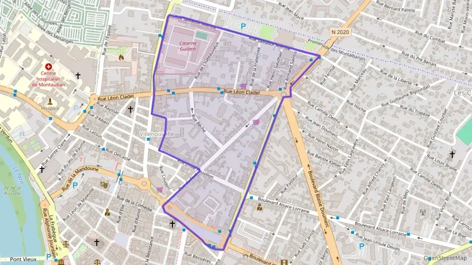 Appartement 56 m² trois pièces à vendre à Montauban