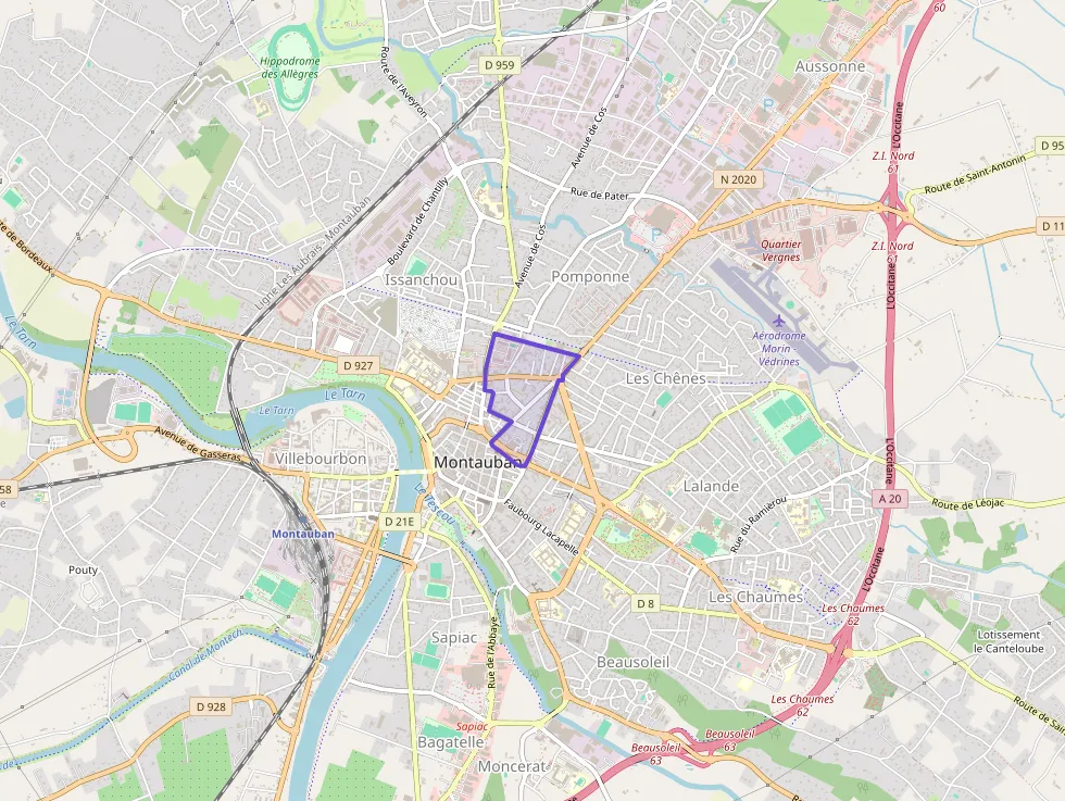 Appartement 49 m² deux pieces à vendre à Montauban