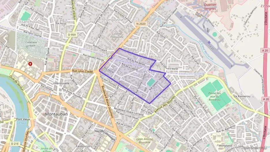 Appartement 74 m² quatre pièces à vendre à Montauban