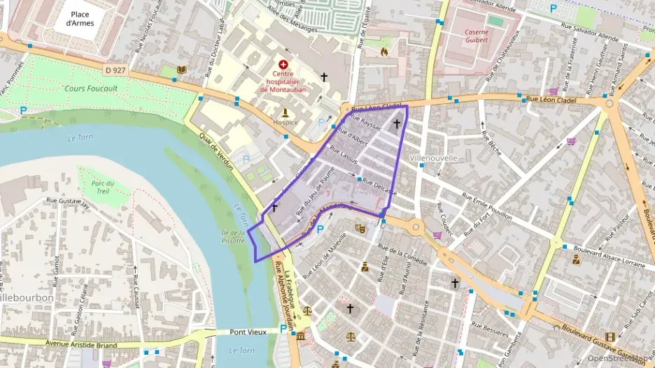 Appartement 118 m² quatre pièces à vendre à Montauban