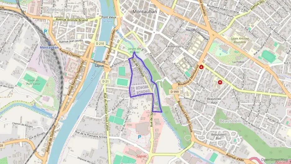 Appartement 96 m² quatre pièces à vendre à Montauban Appartement 96 m² quatre pièces à vendre à Montauban