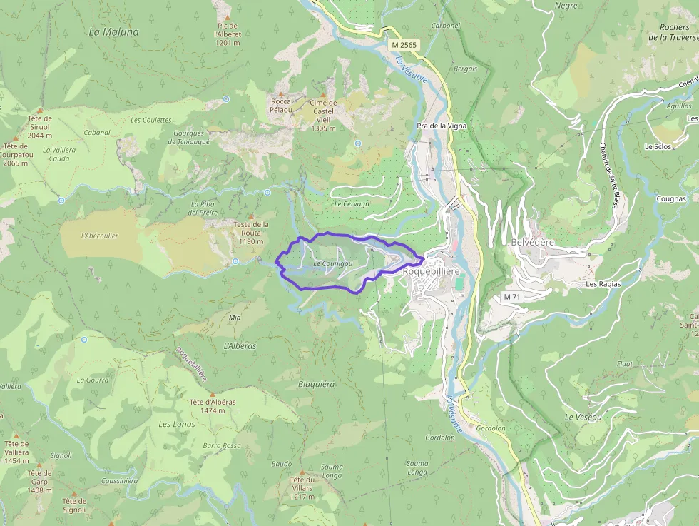 Appartement 79 m² trois pièces à vendre à Roquebillière