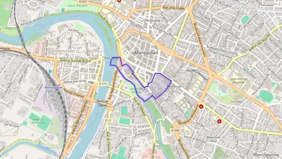 Appartement 68 m² trois pièces à vendre à Montauban