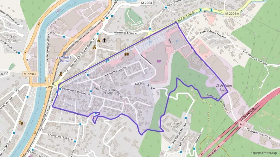 Appartement 62 m² trois pièces à vendre à La Trinité