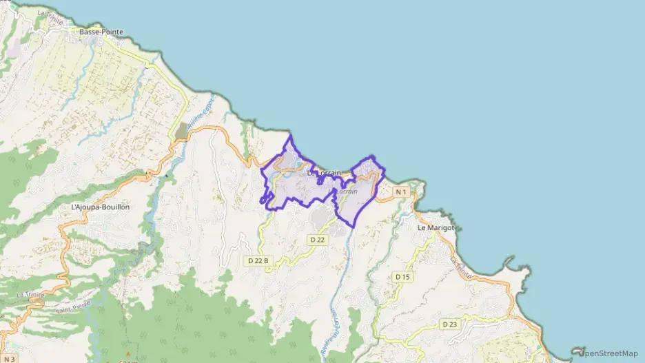 Appartement 41 m² deux pieces à vendre à Le Lorrain Appartement 41 m² deux pieces à vendre à Le Lorrain