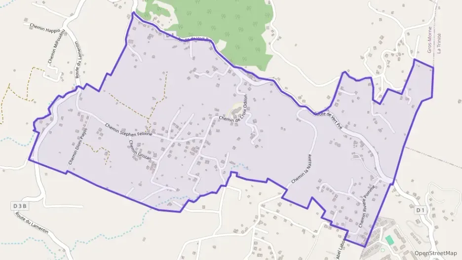 Appartement 55 m² trois pièces à vendre à Gros-Morne Appartement 55 m² trois pièces à vendre à Gros-Morne