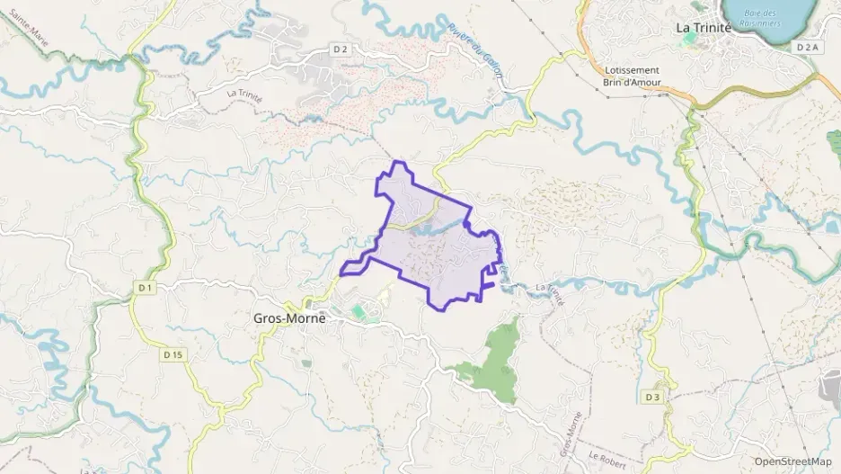 Appartement 56 m² trois pièces à vendre à Gros-Morne Appartement 56 m² trois pièces à vendre à Gros-Morne