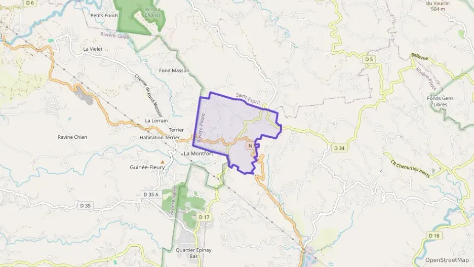 Appartement 45 m² deux pieces à vendre à Rivière-Pilote Appartement 45 m² deux pieces à vendre à Rivière-Pilote