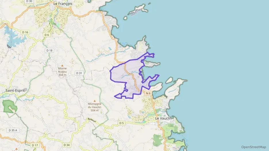 Appartement 60 m² trois pièces à vendre à Le Vauclin Appartement 60 m² trois pièces à vendre à Le Vauclin