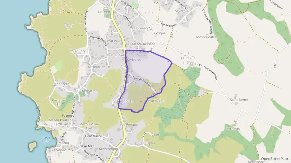 Appartement 55 m² deux pieces à vendre à Porspoder Appartement 55 m² deux pieces à vendre à Porspoder