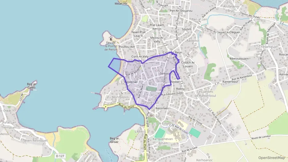 Appartement 90 m² cinq pièces à vendre à Ploudalmézeau Appartement 90 m² cinq pièces à vendre à Ploudalmézeau