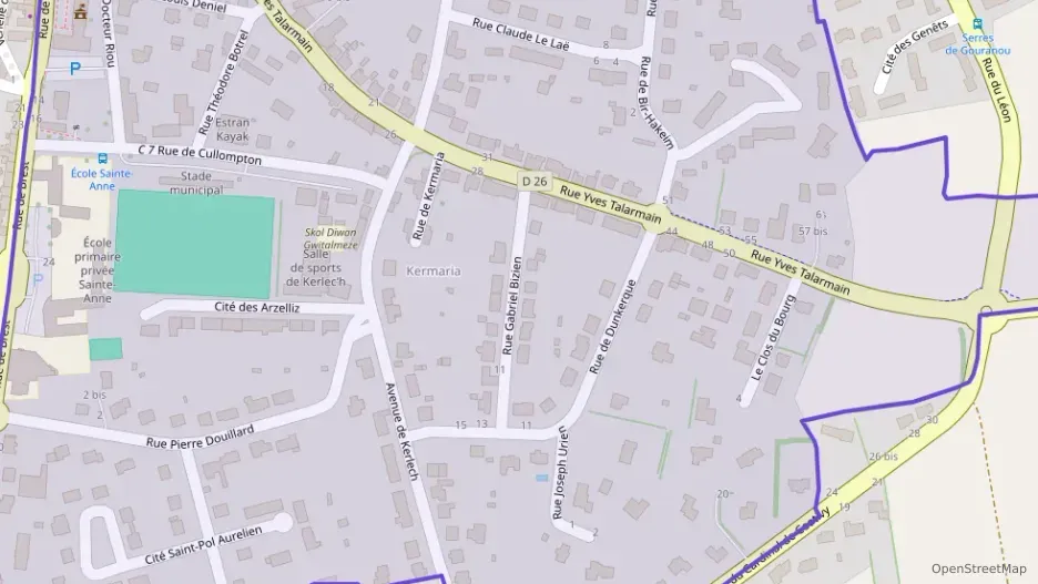 Appartement 36 m² une piece à vendre à Ploudalmézeau Appartement 36 m² une piece à vendre à Ploudalmézeau