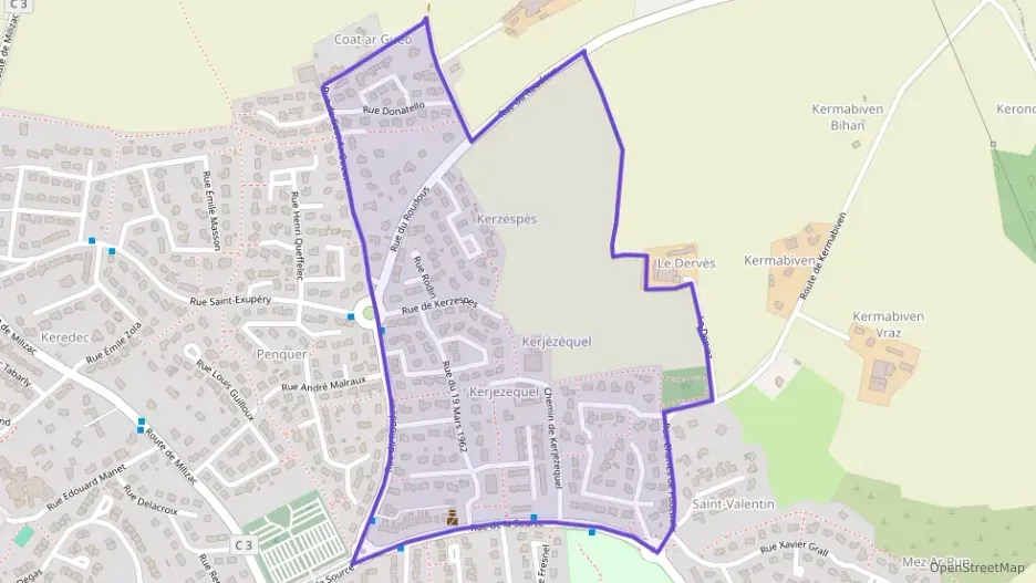 Appartement 65 m² trois pièces à vendre à Guilers