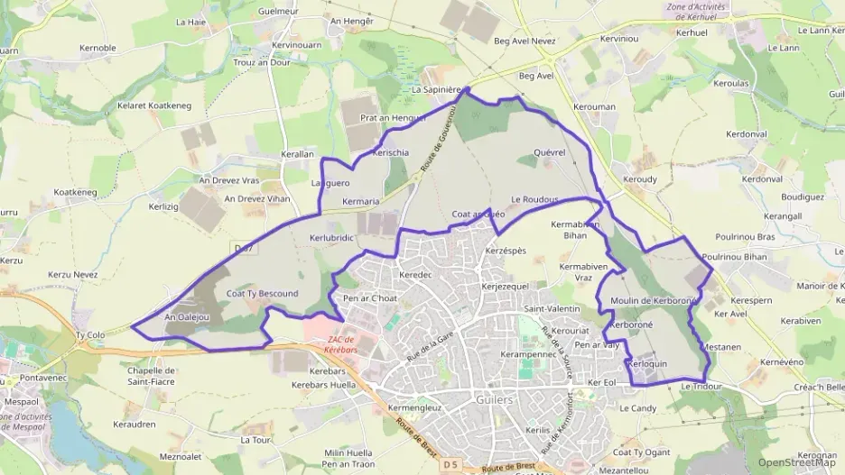 Appartement 35 m² deux pieces à vendre à Guilers Appartement 35 m² deux pieces à vendre à Guilers