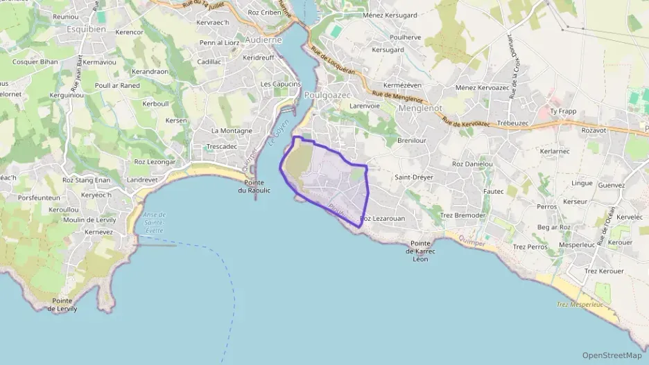 Appartement 46 m² deux pieces à vendre à Plouhinec